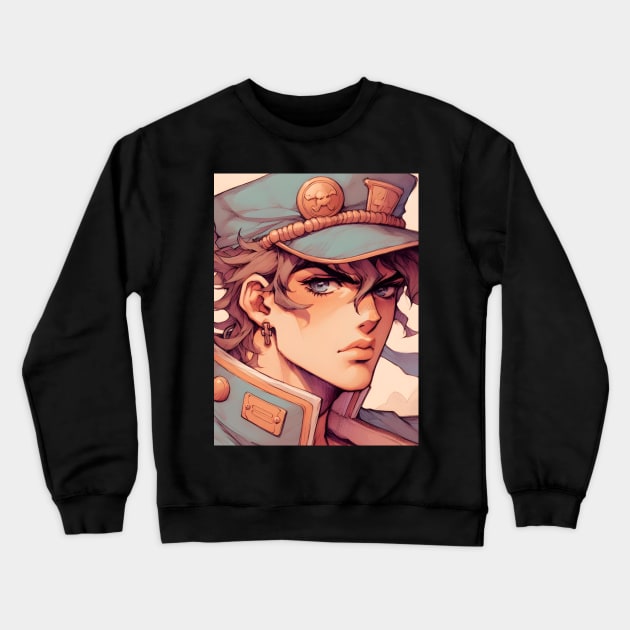 Anime Wonderland: Whimsical Art Prints Featuring Manga-Inspired Designs for Otaku Bliss! Crewneck Sweatshirt by insaneLEDP